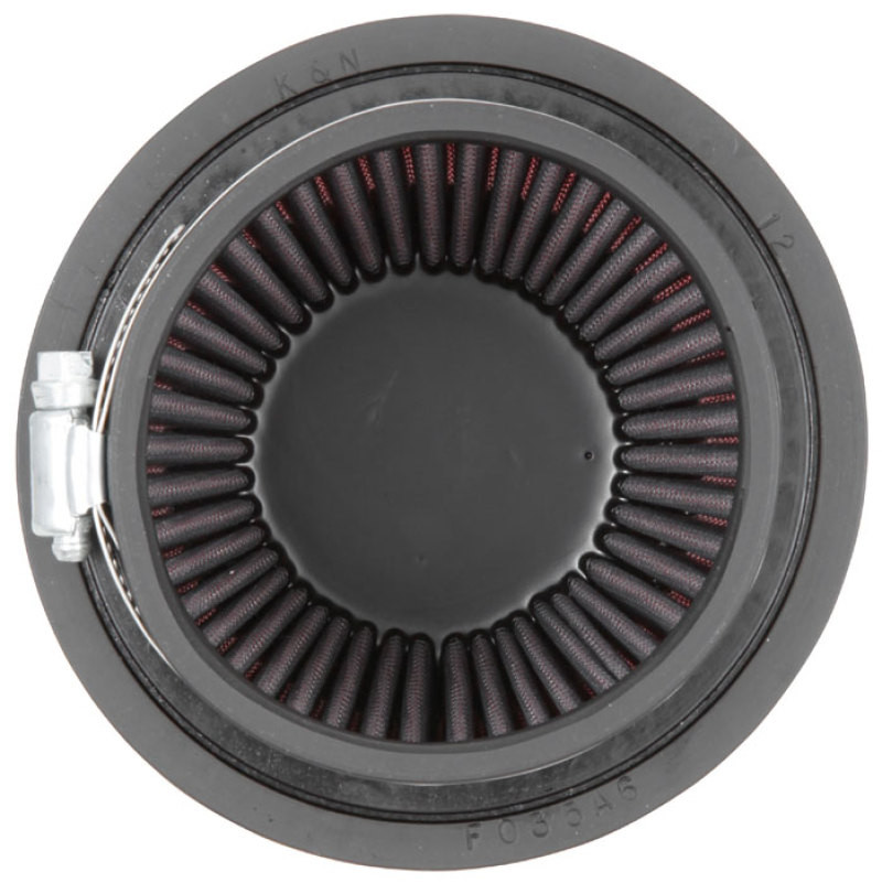 K&N Filter Universal Rubber Filter 3 1/2 inch Flange 5 inch Base 3 1/2 inch Top 4 inch Height - RU-2990