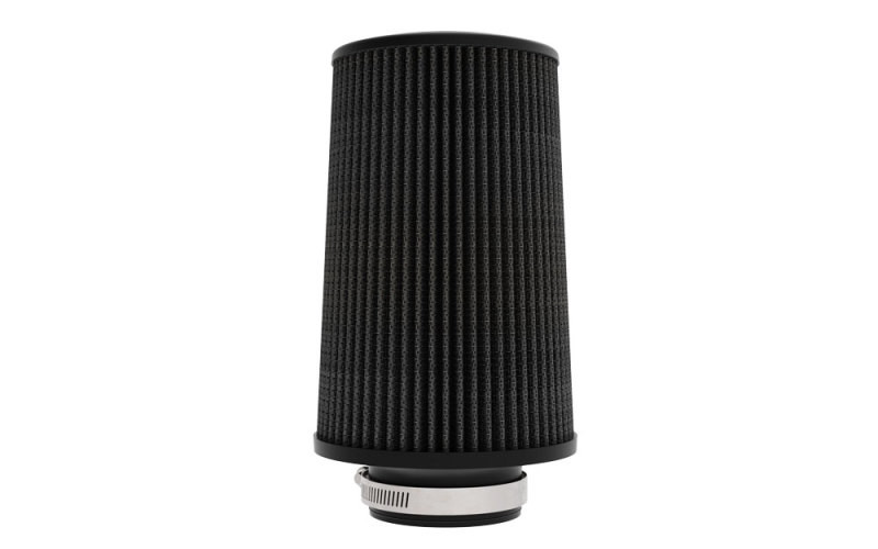 K&N Universal Round Clamp-On Air Filter 3in ID 9in Height 6in Base OD 5.25 Top OD - RU-3109HBK