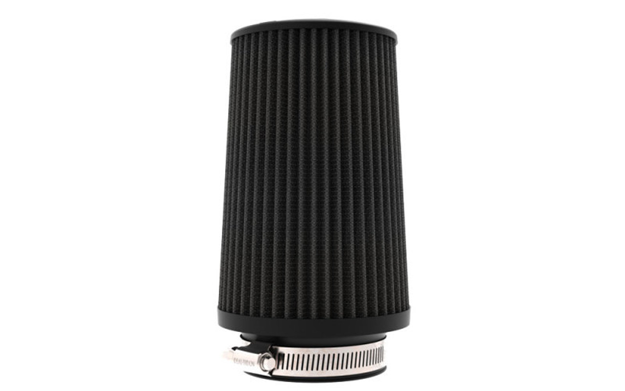 K&N Universal Air Filter (4in. Flange / 6in. Base / 5.25in. Top OD / 9.25in. Height) - RU-3112HBK