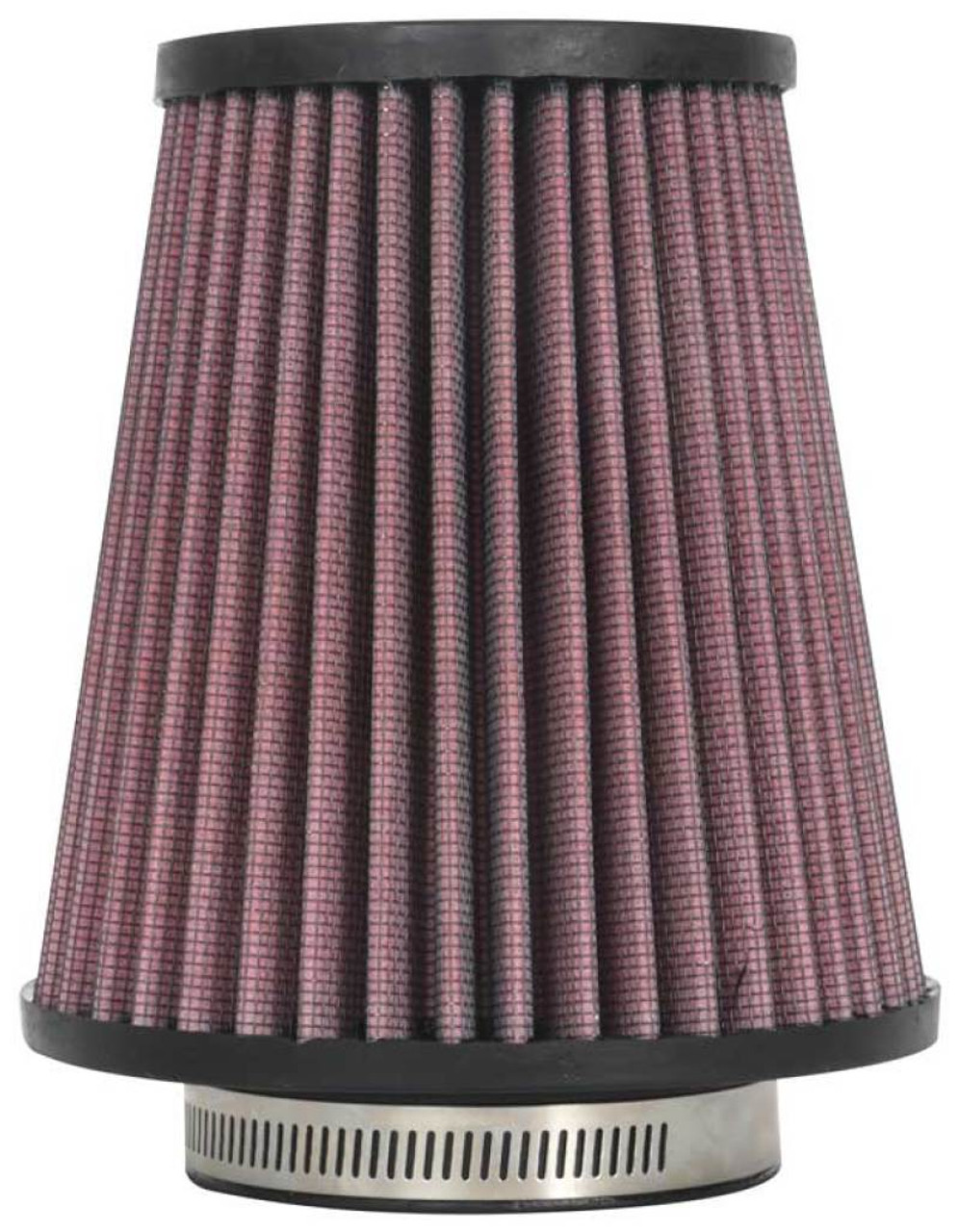 K&N Universal Clamp-On Air Filter 2-3/4in FLG / 5-1/16in B / 3-1/2in T / 5-1/2in H - RU-5131