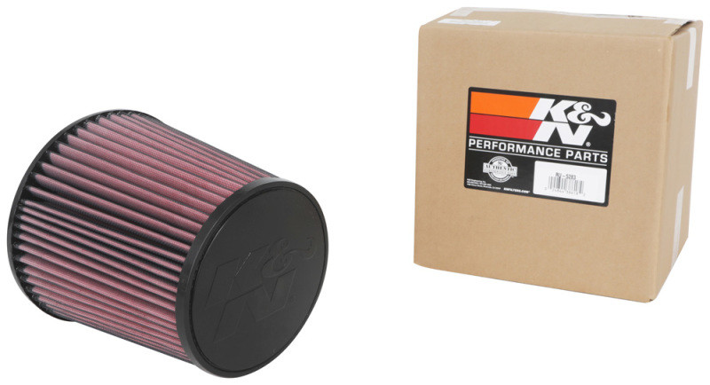 K&N Universal Air Filter 4-1/2in Flange / 8in Base / 6-5/8in Top / 8in Height - RU-5283