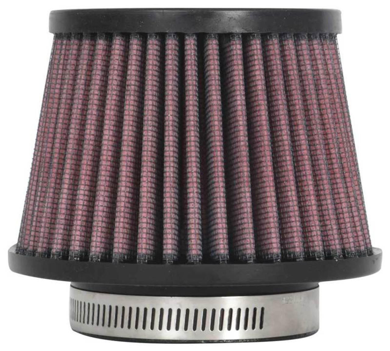 K&N Universal Clamp-On Air Filter 2-1/2in FLG / 4-1/2in B / 3-1/2in T / 3-3/16in H - RU-8100