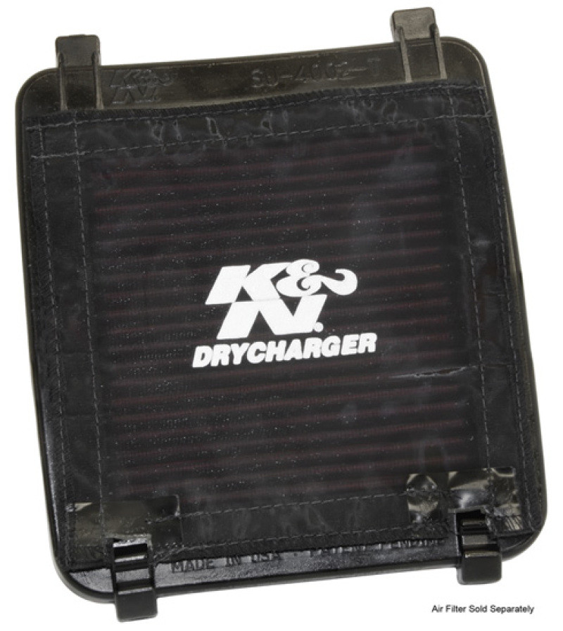 K&N Universal PreCharger Flat Air Filter Wrap Black 7Inx7in - SU-4002-TDK