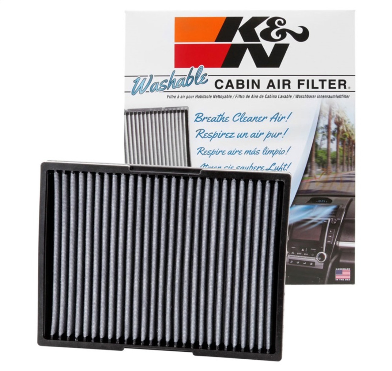 K&N 93-10 VW Jetta / Golf / Beetle Cabin Air Filter - VF2012