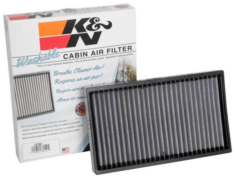 K&N 14-18 Maserati Ghibli 3.0L / 14-18 Maserati Quattroporte 3.0l/3.8L Cabin Air Filter - VF2067
