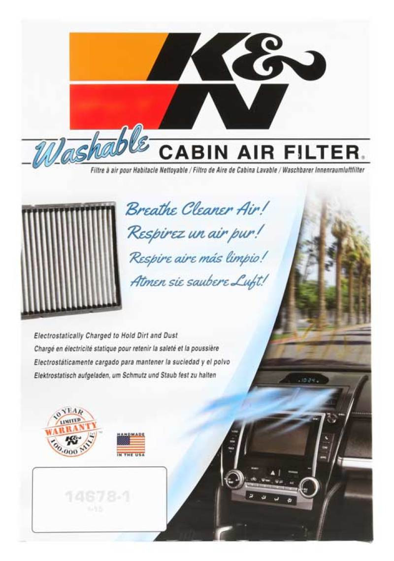 K&N Replacement Cabin Air Filter - VF2072