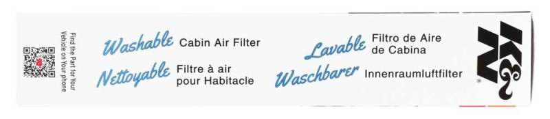 K&N Replacement Cabin Air Filter - VF4002