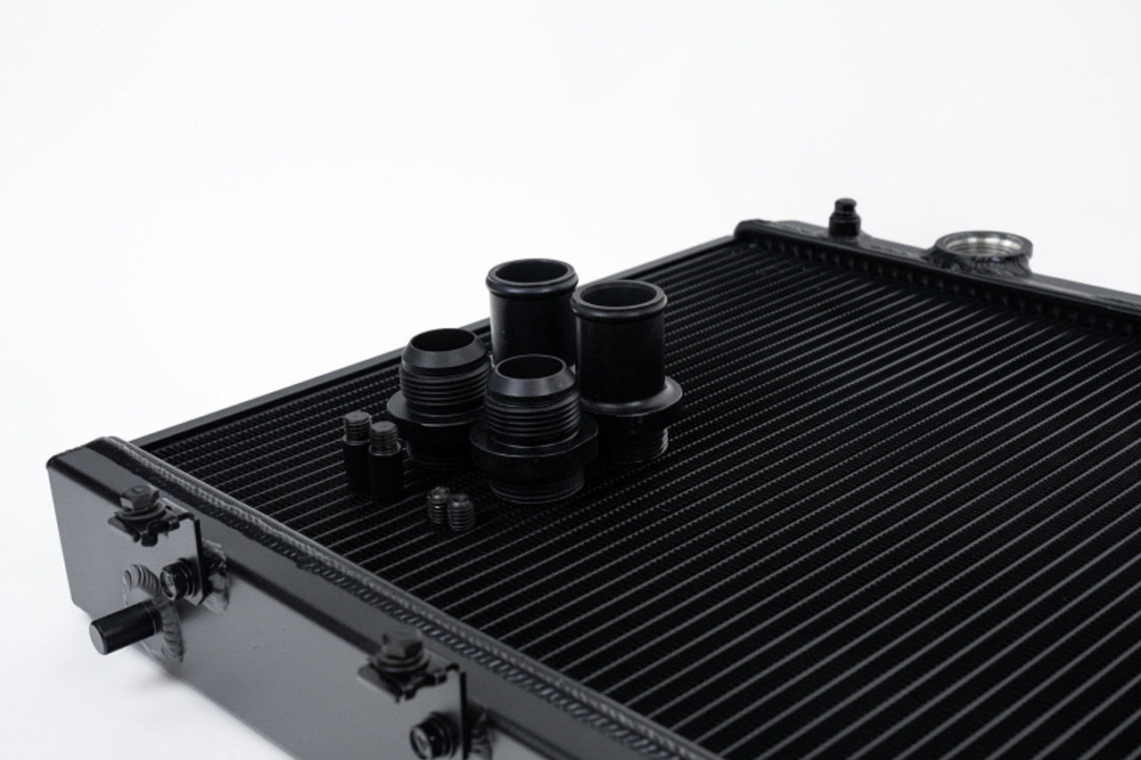 CSF 92-00 Honda Civic w/K-Swap V3 Radiator - Black Finish - 2850KB