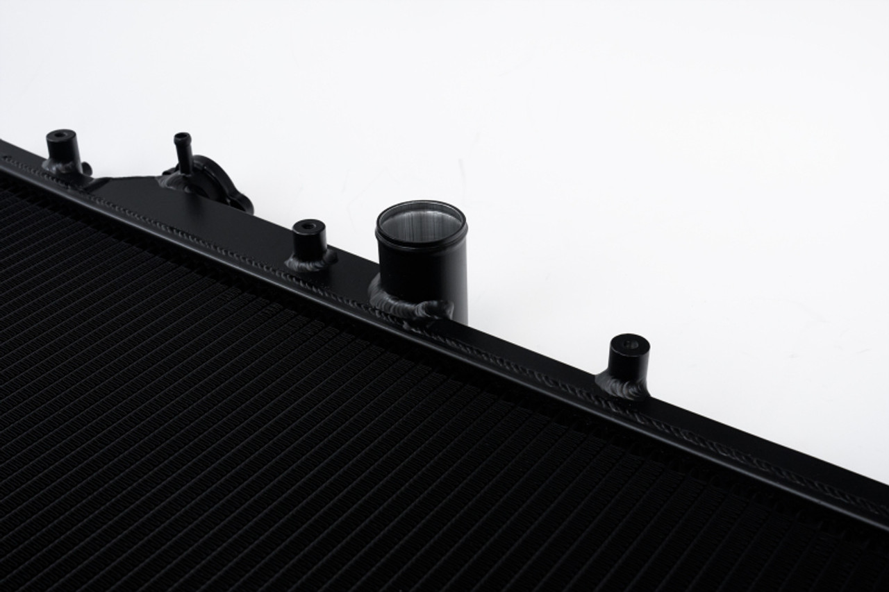 CSF 08-15 Subaru Impreza WRX/STI 1-Row 31mm High-Performance Aluminum Radiator - Black - 7094B