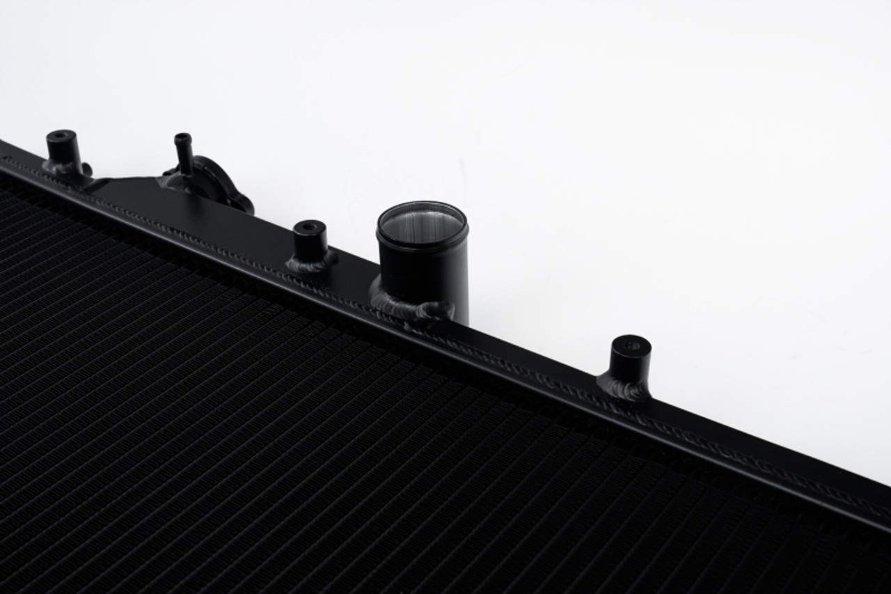 CSF 08-15 Subaru Impreza WRX/STI 1-Row 31mm High-Performance Aluminum Radiator - Black - 7094B