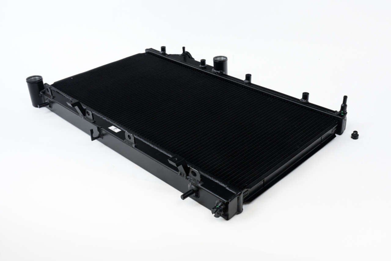 CSF 08-15 Subaru Impreza WRX/STI 1-Row 31mm High-Performance Aluminum Radiator - Black - 7094B