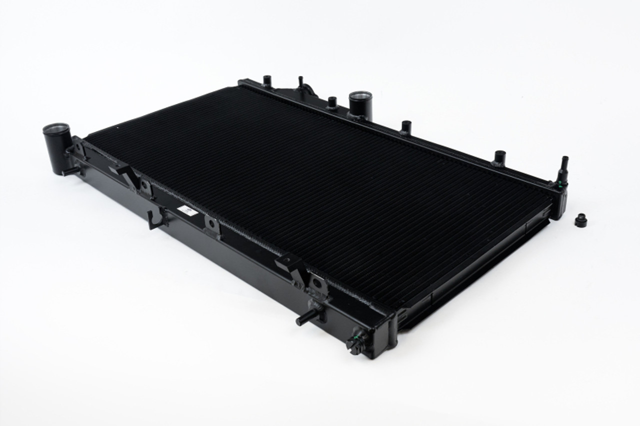 CSF 08-15 Subaru Impreza WRX/STI 1-Row 31mm High-Performance Aluminum Radiator - Black - 7094B