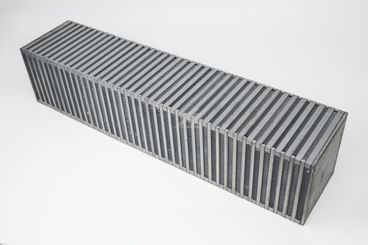 CSF High Performance Bar & Plate Intercooler Core (Vertical Flow) - 27in L x 6in H x 6in W - 8055