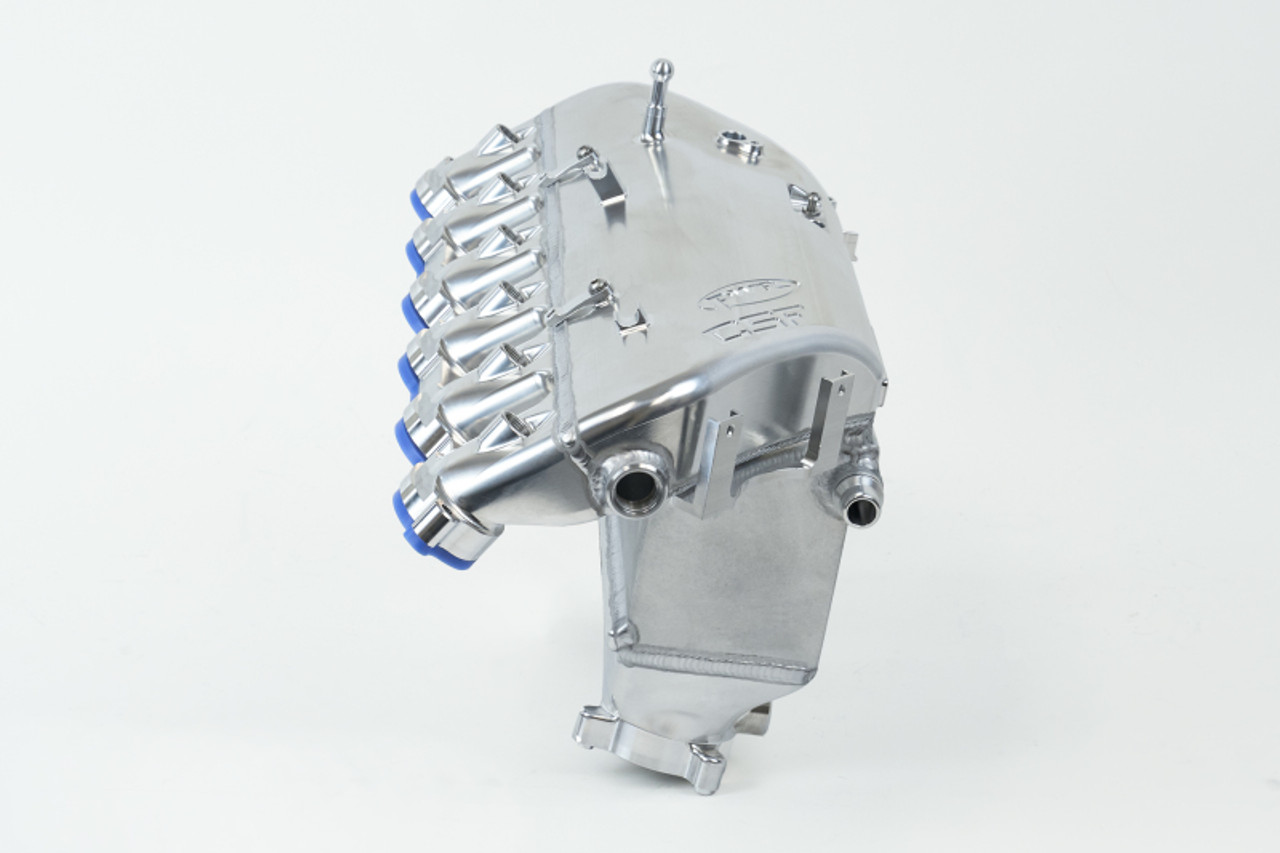 CSF BMW M2/M3/M4 S58 Comp & Non-Comp (G8X) Charge-Air Cooler Manifold - Raw Billet - 8233