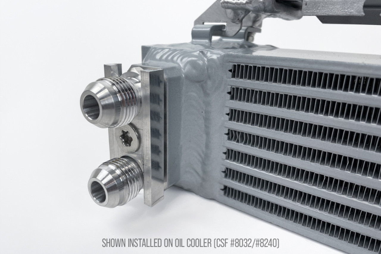 CSF BMW Oil Line -10 AN Adapter Fitting Kit - 8241