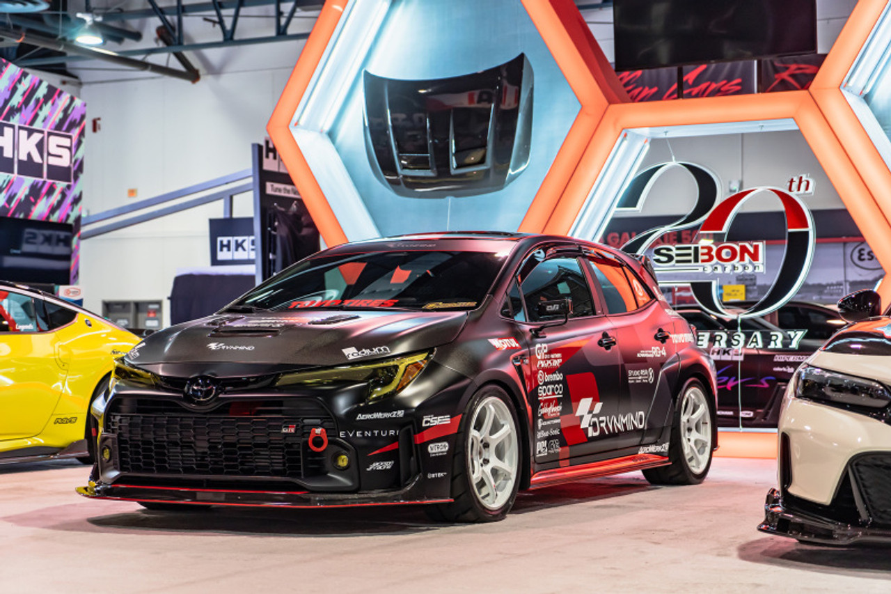 CSF 2023+ Toyota GR Corolla/2020+ GR Yaris High Performance Stepped Core Intercooler System - Silve - 8285