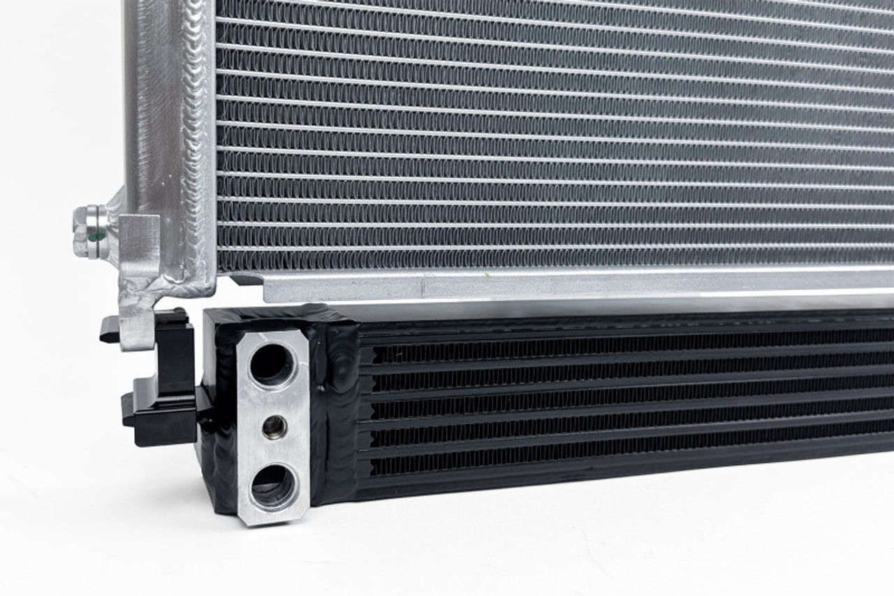 CSF 92-99 BMW E36 Euro Spec High Performance All Aluminum Engine Oil Cooler - 8301 Photo - Mounted