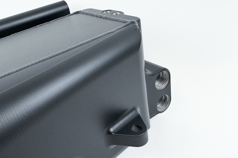 CSF Gen 2 B58 Race X Charge-Air-Cooler Manifold - Thermal Black Finish - 8400B