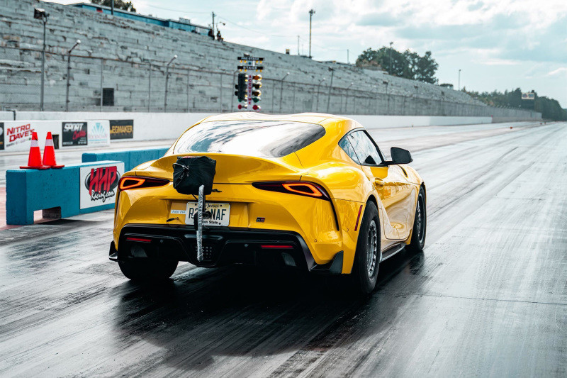 CSF Gen 2 B58 Race X Charge-Air-Cooler Manifold - Thermal Black Finish - 8400B