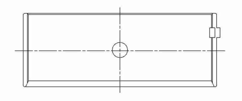 ACL Chev. V8 396-402-427-454 Race Series Engine Connecting Rod Bearing Set - 1B743HD-01 Technical Drawing