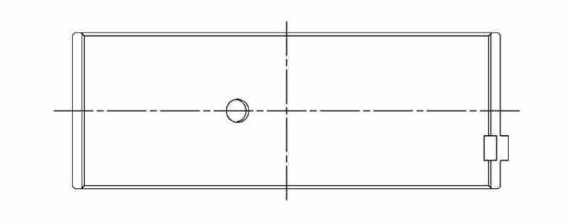 ACL Ford/Cosworth 2.0L (YB) Standard Size Race Series Rod Bearing Set - 4B2166H-STD