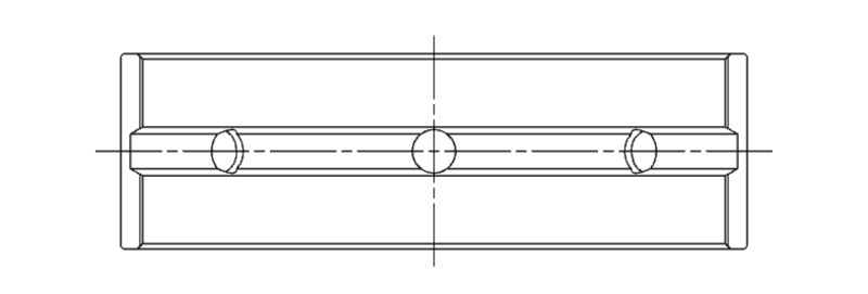 ACL Toyota 1GR-FE V6 Tundra Standard High Performance W/ Extra Oil Clearance Main Bearing Set - 4M8263HX-STD
