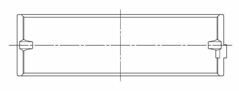ACL Ford Prod V8 351C Race Series Engine Crankshaft Main Bearing Set - 5M1010H-20