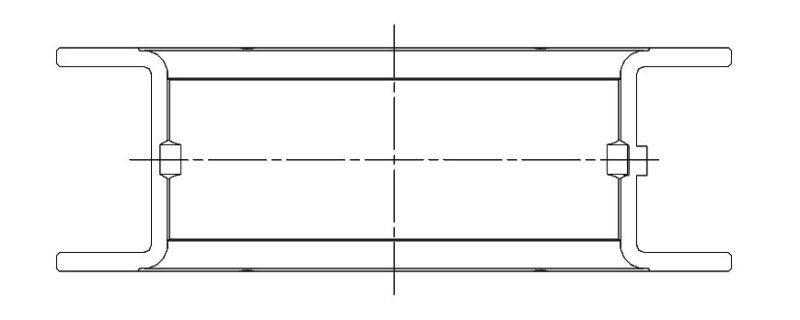 ACL Ford 4 2300 (Single Spark Plug engines) Race Series Engine Crankshaft Main Bearing Set - 5M1117H-20