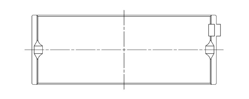 ACL Mitsubishi 4G63/4G64 6 Bolt 1st Gen DSM Standard Size High Performance Main Bearing Set - 5M1144H-STD