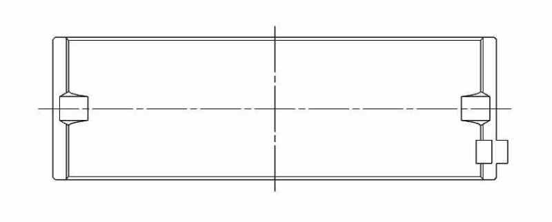 ACL 08+ Mitsubishi 4B11T Evo X 0.25mm Oversized High Performance Main Bearing Set - 5M1237H-.25