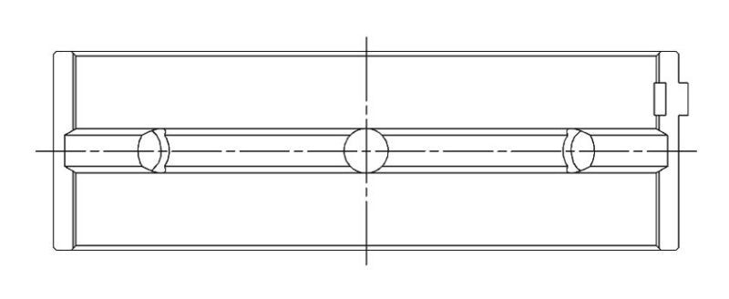 ACL BMW N63B44/S63B44 4.4L V8 .25mm Oversized Main Bearings - 5M1573H-.25