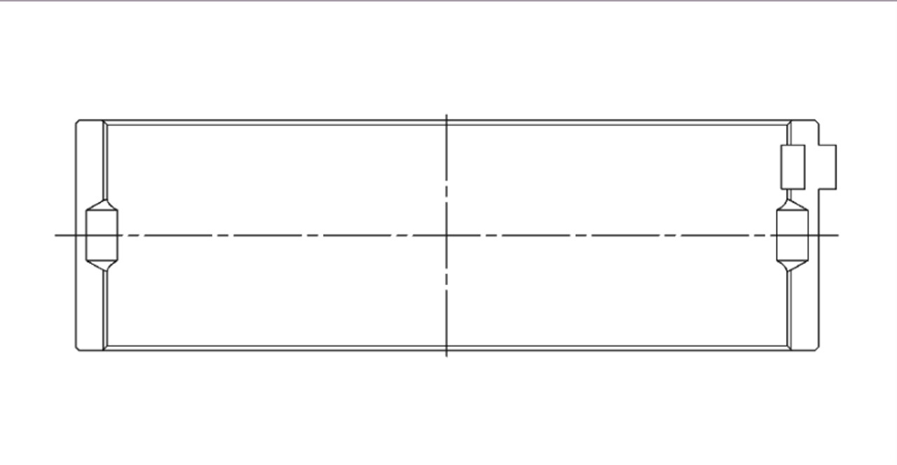 ACL VW/Audi 1781cc/1984cc Std Size High Perf w/ Extra Oil Clearance Main Bearing Set - CT-1 Coated - 5M1644HXC-STD