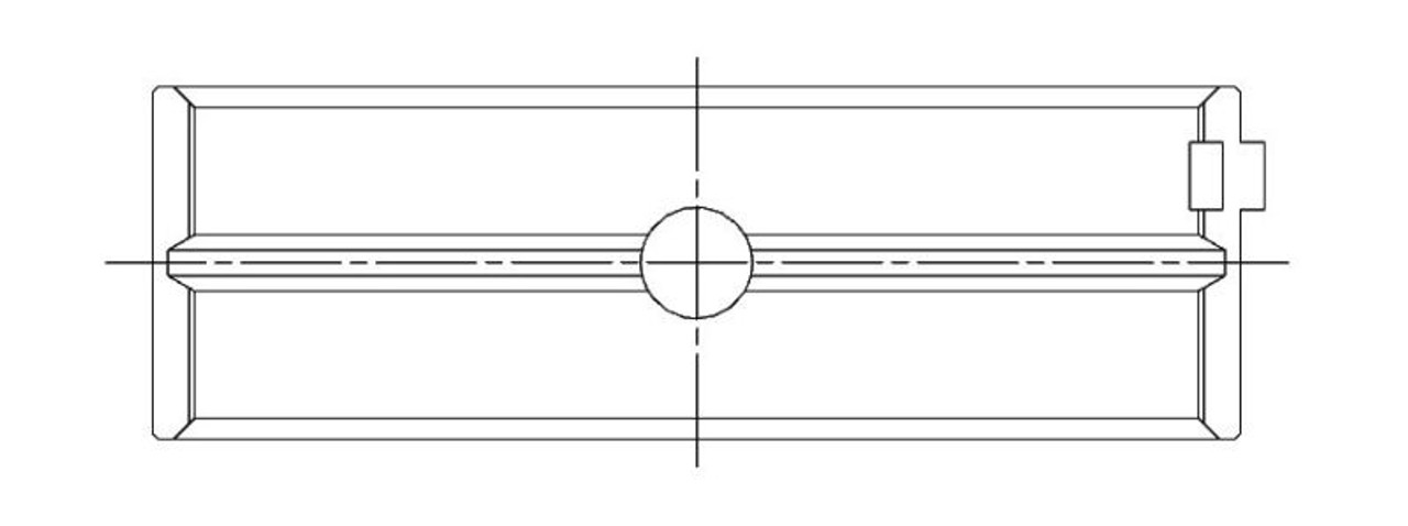 ACL Chevy 265/283/302/327 Standard Size Main Bearing Set - CT-1 Coated - 5M429HC-STD