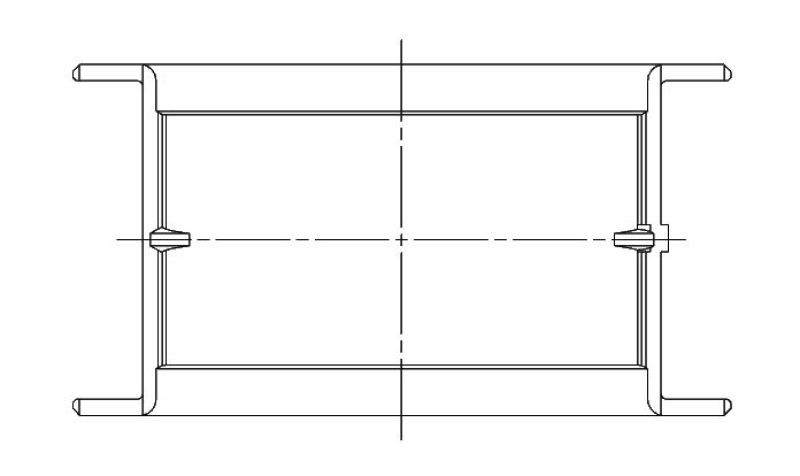 ACL Chev. V8 265-283-302-327 Race Series Engine Crankshaft Main Bearing Set - 5M429HX-STD