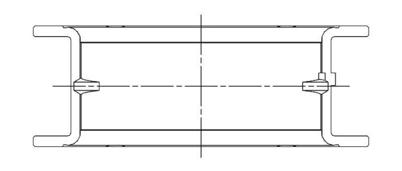 ACL Ford V8 255-289-302 Race Series Engine Crankshaft Main Bearing Set - 5M590H-11