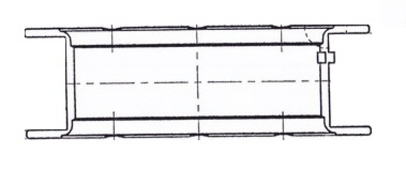 ACL TRIMETAL - Chev. V8 4.8/5.3/5.7/6.0L Gen III 1997-on Engine Crankshaft Main Bearing Set - 5M7298-STD