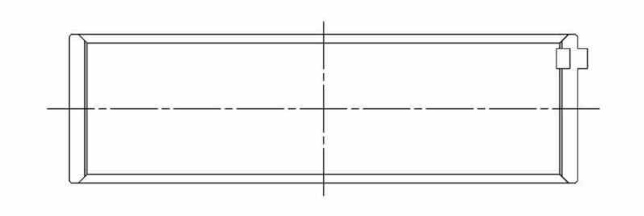 ACL Chevy V8 LS Gen III/IV .010 Oversized Main Bearing Set - 5M7299H-010