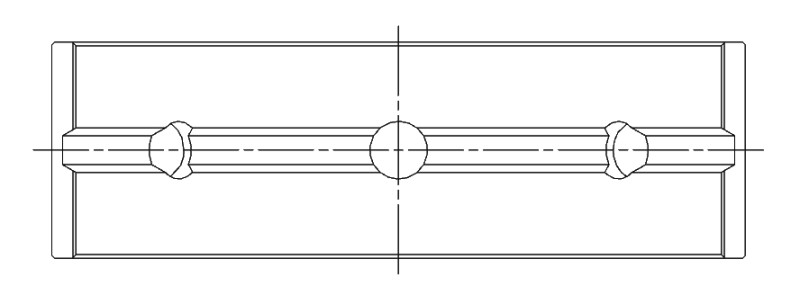 ACL Lexus V8 1UZFE 4.0L Race Series - supercedes 5M8092H Engine Crankshaft Main Bearing Set - 5M8088HX-STD