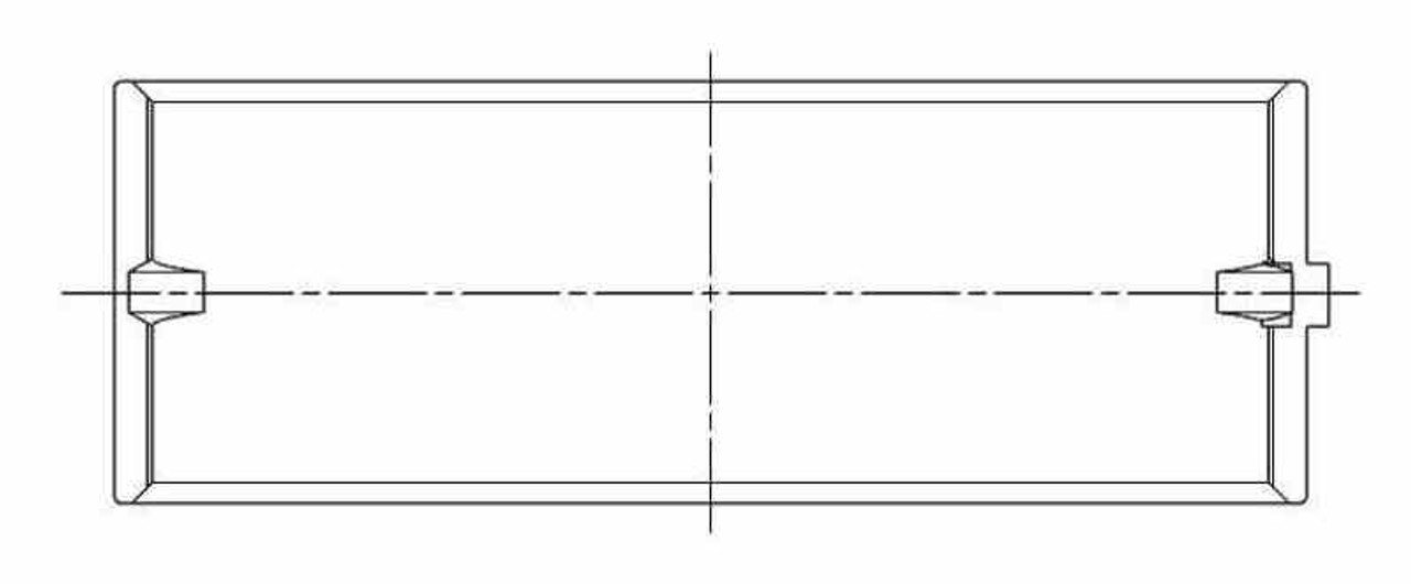 ACL Chevrolet V8 396/402/427/454 Race Series 09 Oversize Main Bearing Set - 5M829H-09