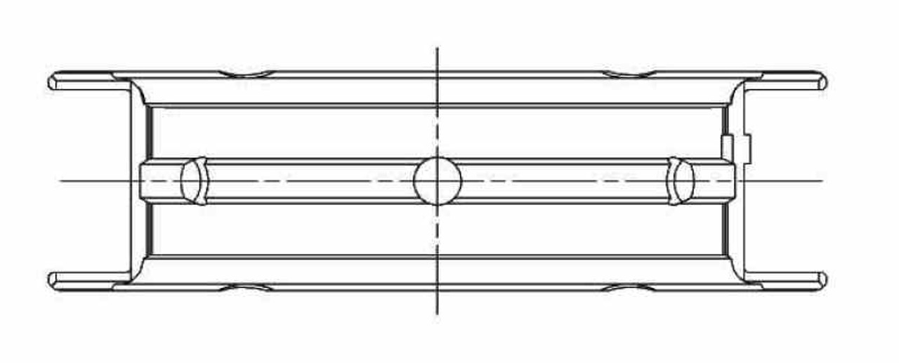 ACL Subaru EJ20/EJ22/EJ25 (For Thrust #5) Standard Size High Performance w/ Extra Oil - CT-1 Coated - 5M8309HXC-STD