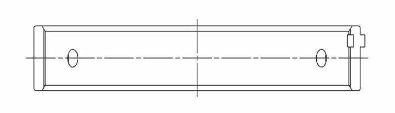 ACL Subaru FA20 0.25mm Oversized High Performance Main Bearing Set - 5M8312H-.25