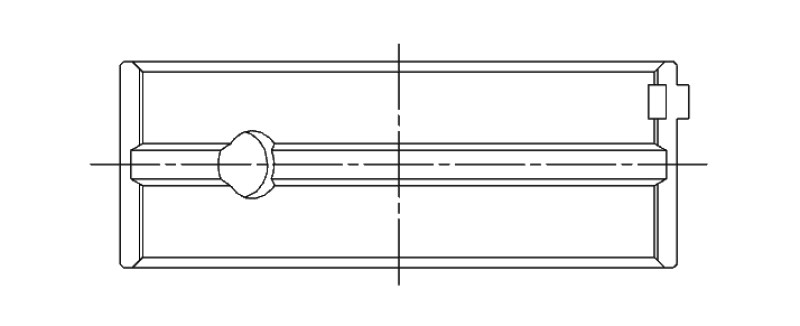 ACL Suzuki 4 1324cc G13A/BA .50 Oversize Main Bearing Set - 5M8337H-.50