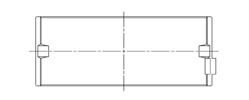 ACL Toyota 1RZ, 2RZ, 2TZ, 3RZ Inline 4 .025mm Oversized High Performance Main Bearing Set - 5M8378H-.025