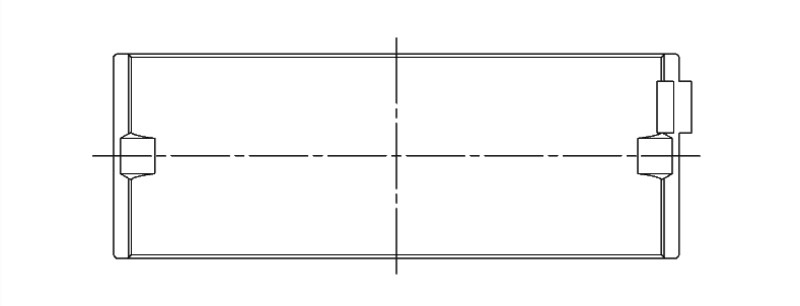 ACL Toyota 1RZ, 2RZ, 2TZ, 3RZ Inline 4 .025mm Oversized High Performance Main Bearing Set - 5M8378H-.025