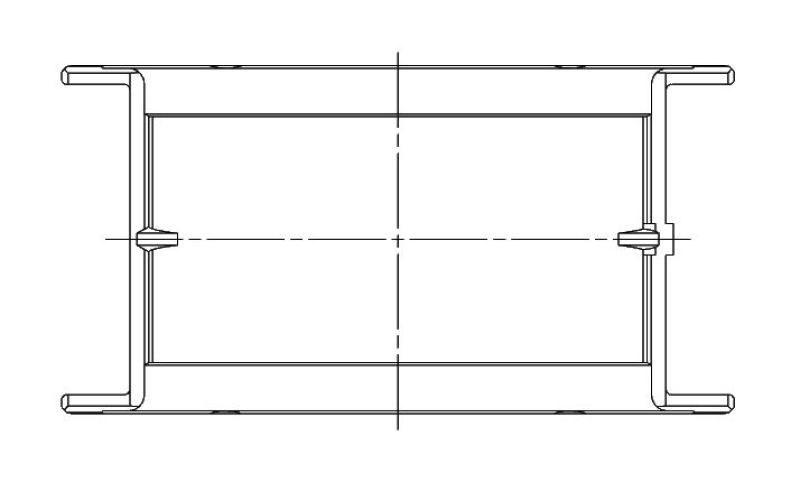 ACL Chevrolet V8 4.8L/5.3L/5.7L/6.0L Race Series .10 Oversize Main Bearing Set - 5M909H-10