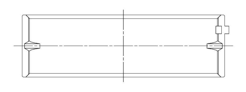 ACL Chev. V8 267-305-327-350 Race Series Engine Crankshaft Main Bearing Set - 5M909H-20