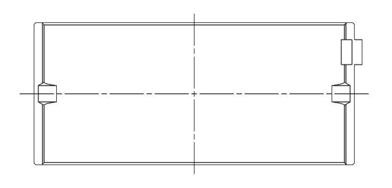 ACL Nissan L20/L24/L28 1998cc/2393cc/2753cc STD Size High Perf Main Bearing Set w/.001 Oil Clearance - 7M1172HX-STD