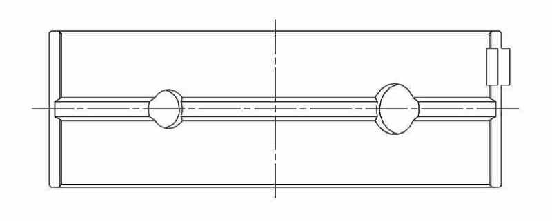 ACL Nissan TD42 .25mm Oversized High Performance Main Bearing Set - 7M2965H-.25