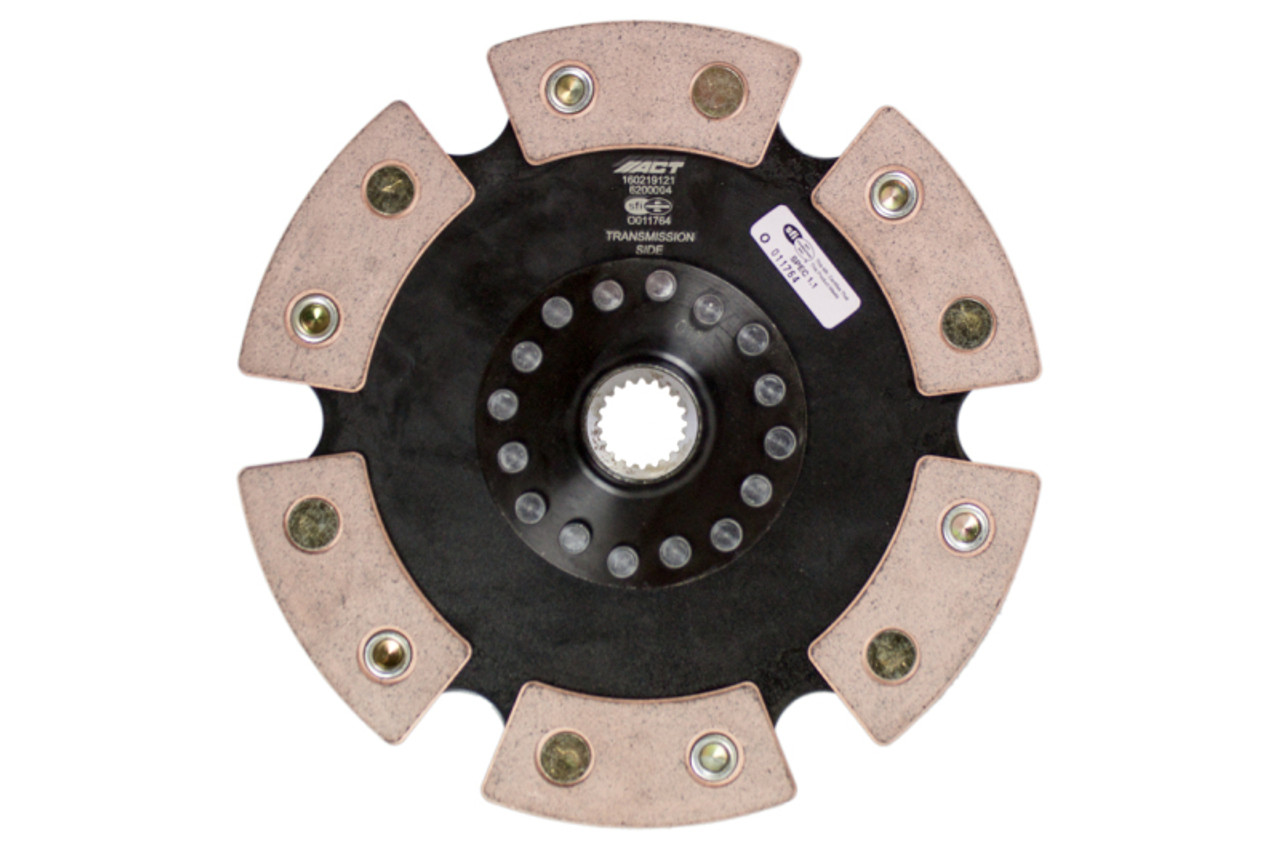 ACT 1993 Hyundai Elantra 6 Pad Rigid Race Disc - 6200004