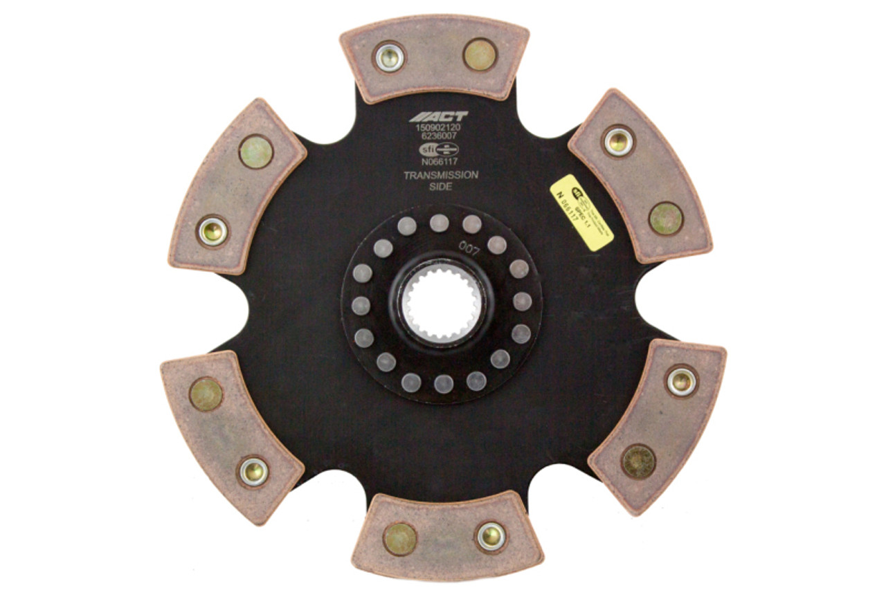 ACT 2001 Toyota Tacoma 6 Pad Rigid Race Disc - 6236007